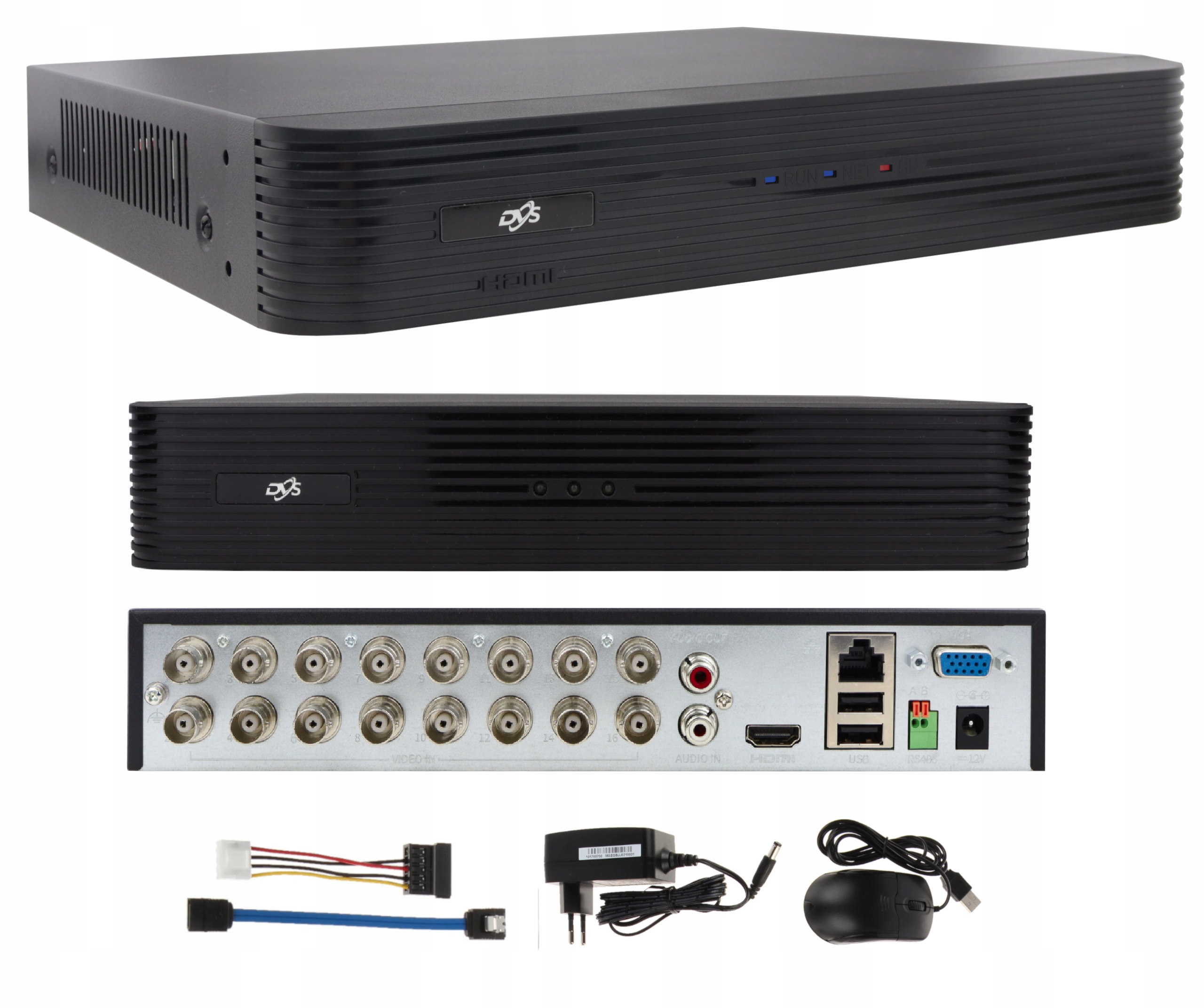 ZESTAW 12 KAMER ZEWNĘTRZNYCH DO MONITORINGU METALOWE 5MPX ZDALNY PODGLĄD Stan opakowania oryginalne