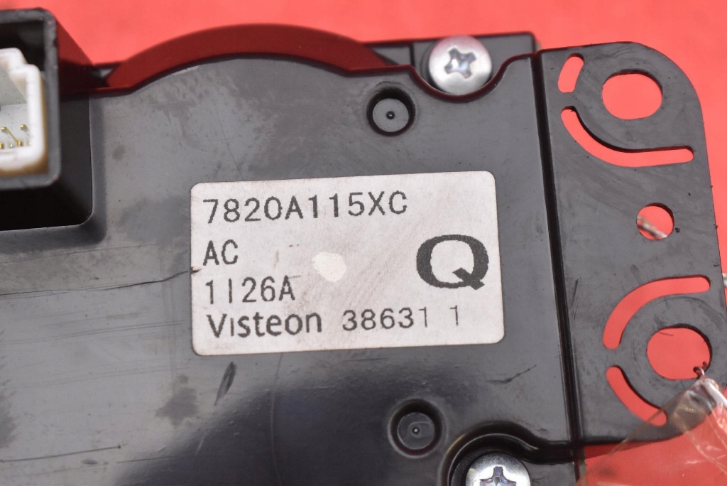 control panel air conditioning devices KLIMY 7820A115XC MITSUBISHI ASX 1 and 12-16
