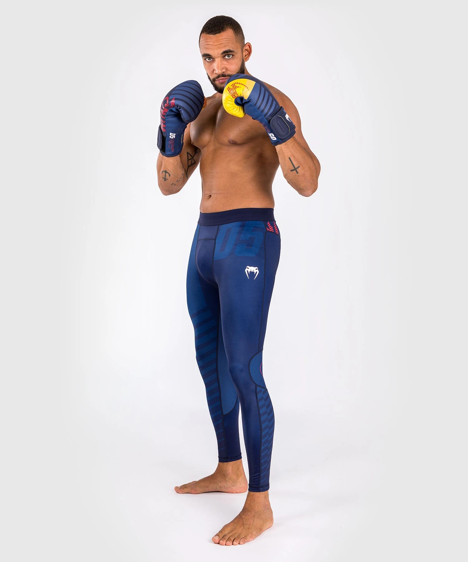 Venum Legginsy treningowe Męskie Sport 05 Blue/Yellow XL