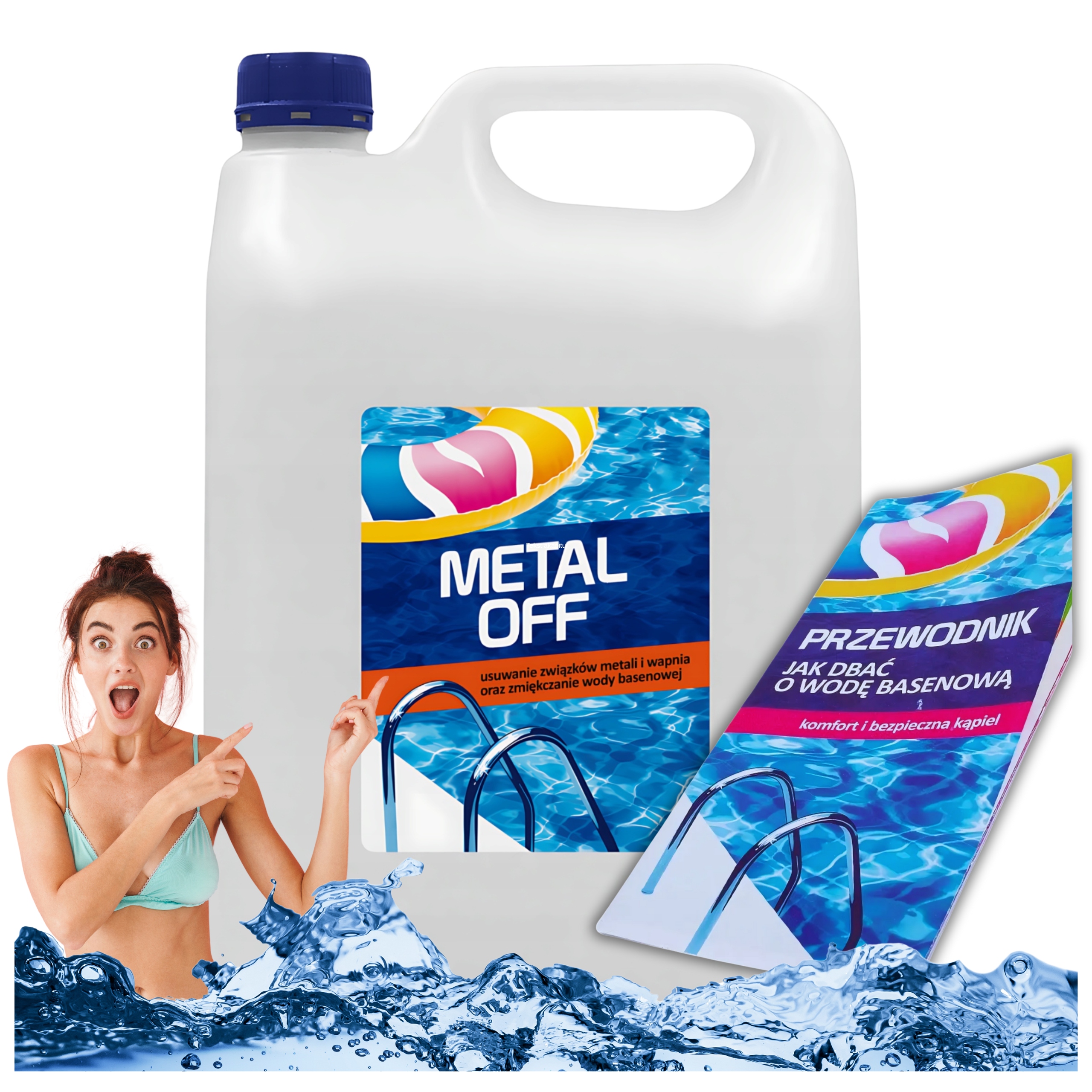 Metal Off 4L Gamix Usuwa Metale Wapń Brudną Mętną Wodę Do Basenu Poradnik