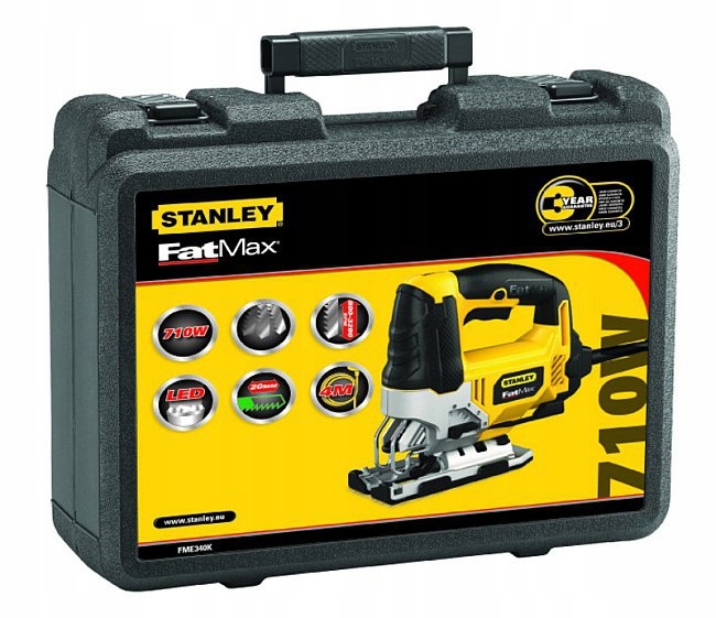 Лобзик Stanley Fatmax Fme340k 710w 85mm + 10b Brand Stanley