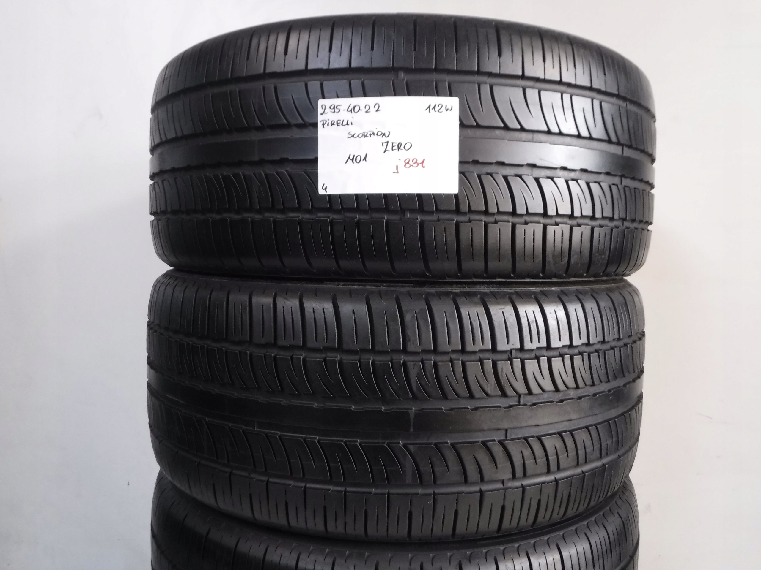 ЛЕТНИЕ ШИНЫ 295/40/22 112W PIRELLI SCORPION ZERO