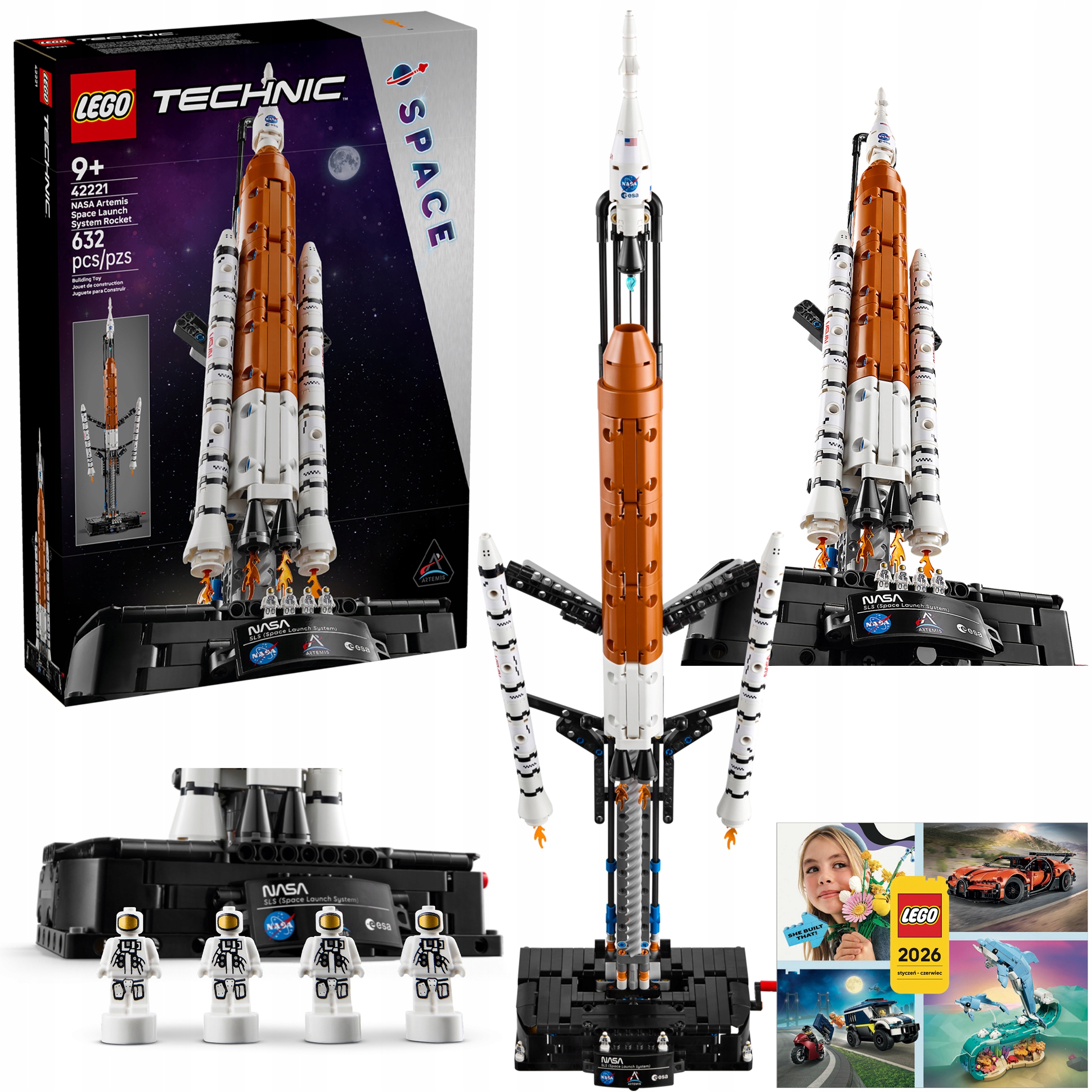 Lego Technic 42221 Raketa Sls Nasa Artemis