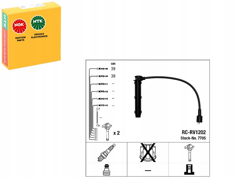 NGK7705 Výškové Kabely Rover Asistent řidiče #33
