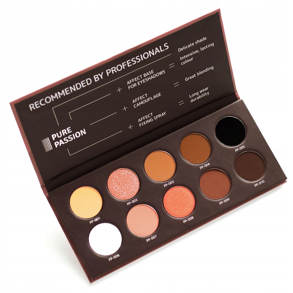 

Affect paleta cieni Pure Passion Pressed 10x2.5g
