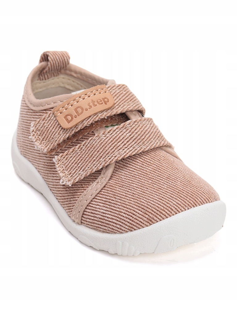 Tenisówki trampki D.d.step C086-61763GM Cream na rzepy roz.30