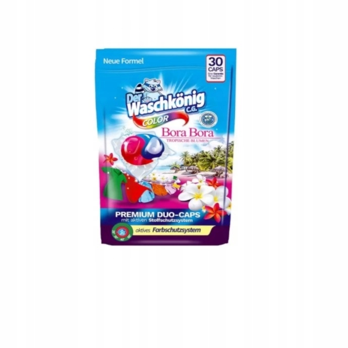

Waschkonig Kaps. do prania Bora-Bora Color 30szt
