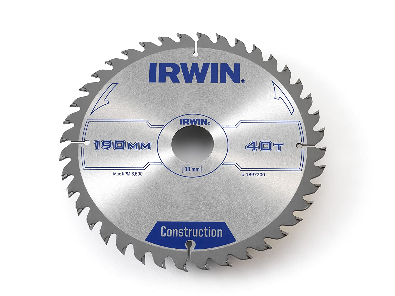 

Piła Spiekowa Do Drewna 190*30MM/40T 1897200 Irwin