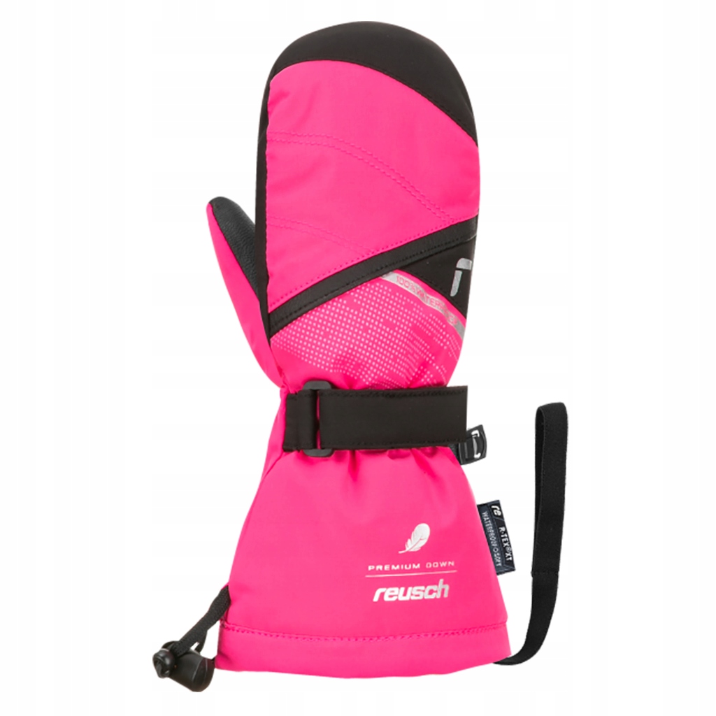 Rukavice Reusch Down R-tex Xt Mitten Růžové, velikost II