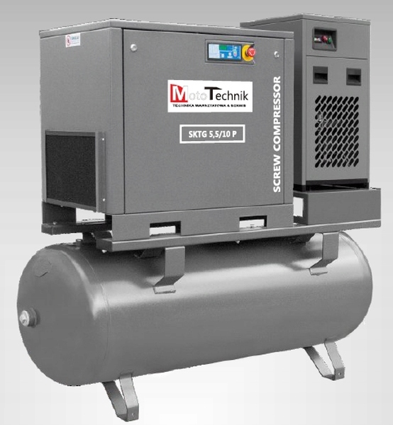 Kompresor śrubowy WALTER SKTG-5.5/500 COMBO