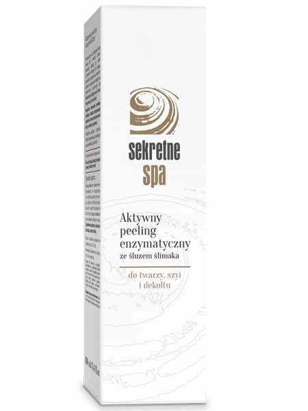 

Sekretne Spa Peeling enzymatyczny ze śluzem ślim.