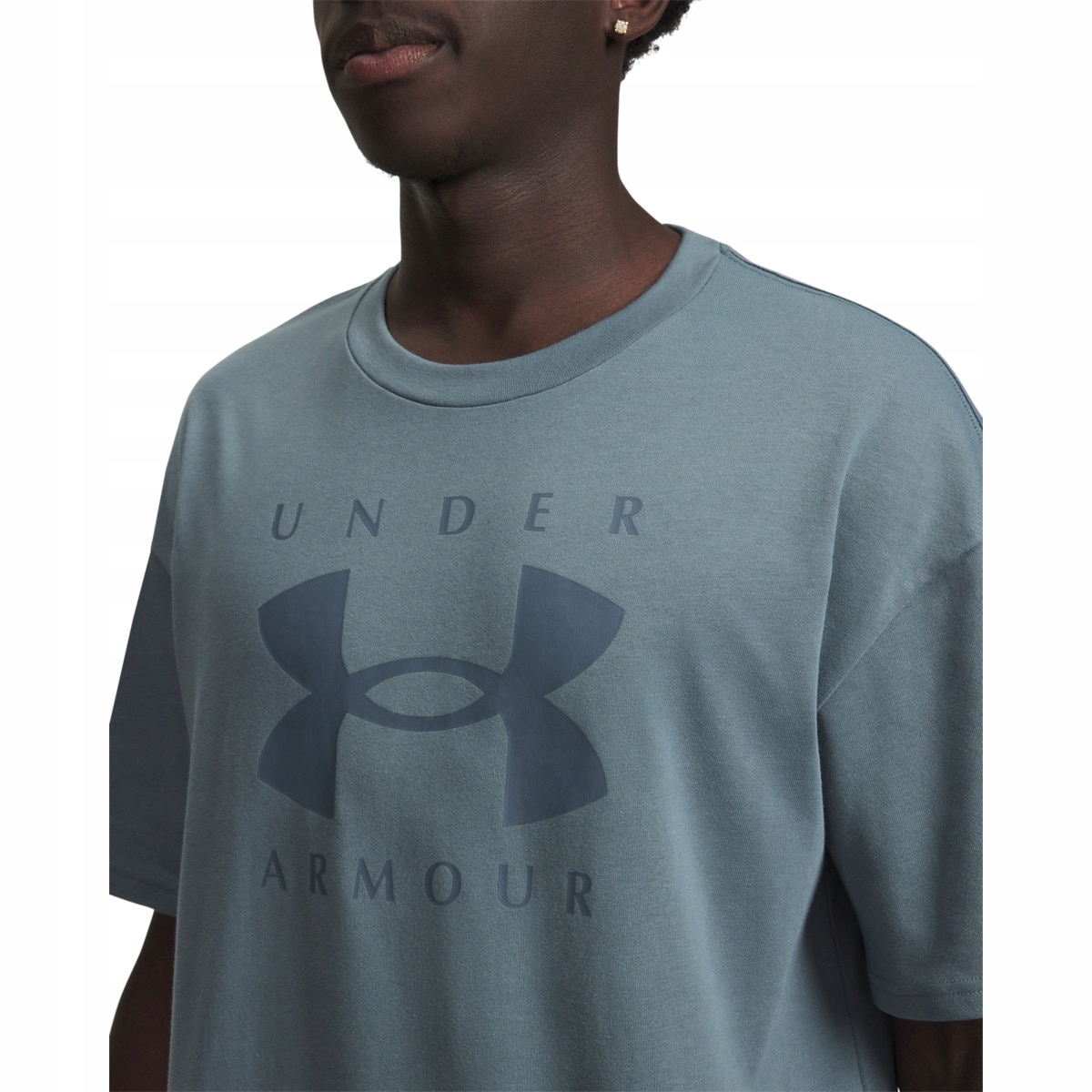 Under Armour Pánské tričko Under Armour Ua M Hw Os Branded Ss-blu