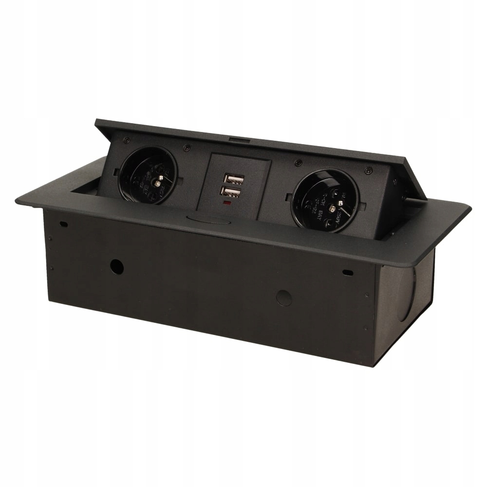 Nábytková zásuvka zapuštěná do plochého Usb kabelu