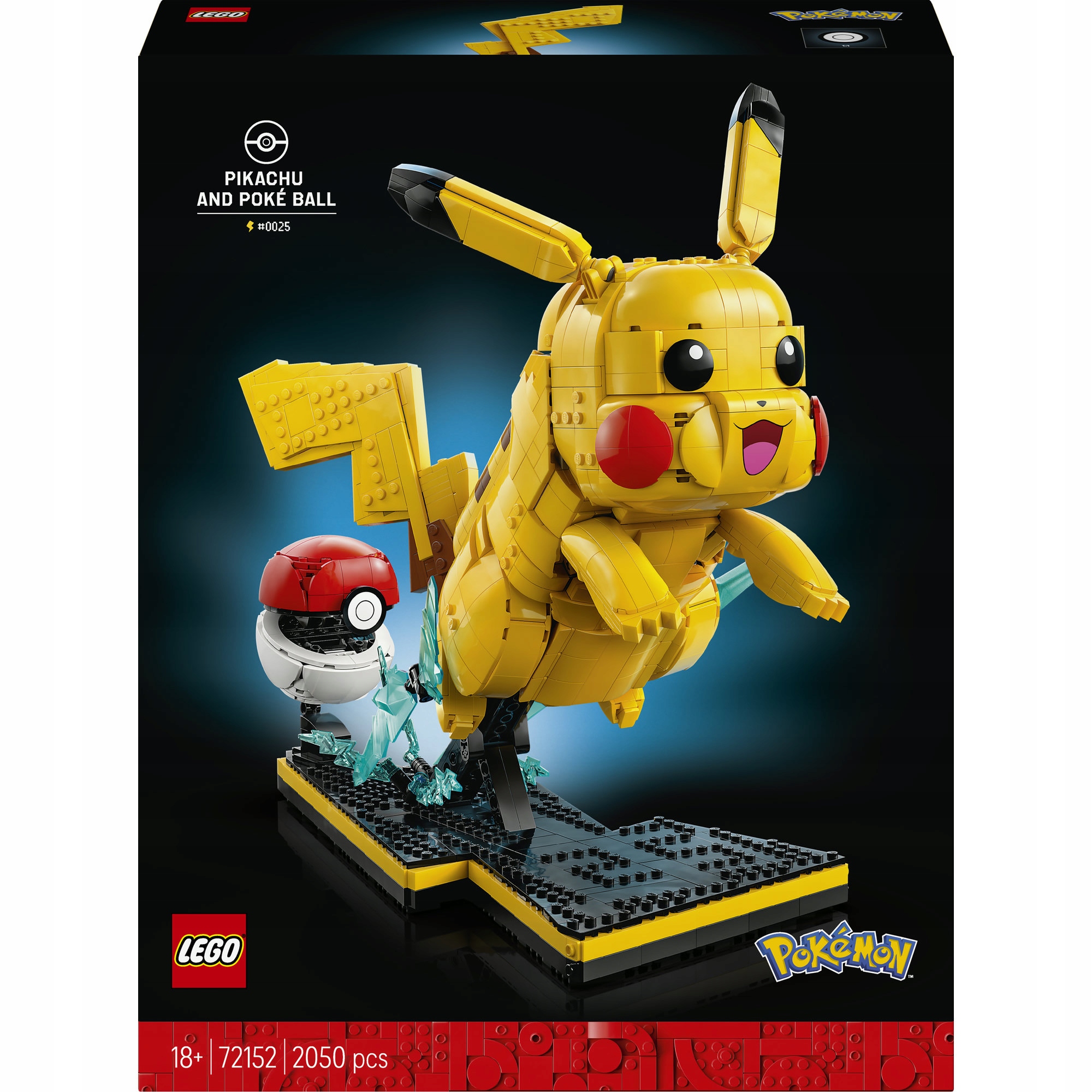 Lego Pokemon 72152 Pikachu a Pokeball