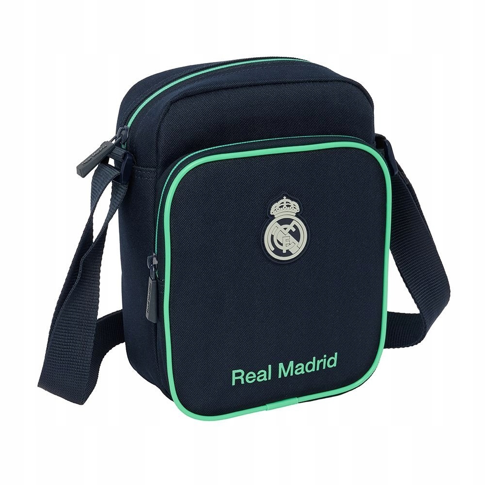 Real Madryt saszetka na ramię mini shoulder bag 612557672 granatowy