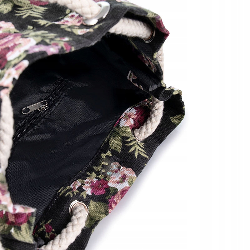 Torebka damska shopper pojemna torba worek vintage miejska na ramię ZAGATTO Kolekcja Villa Eco