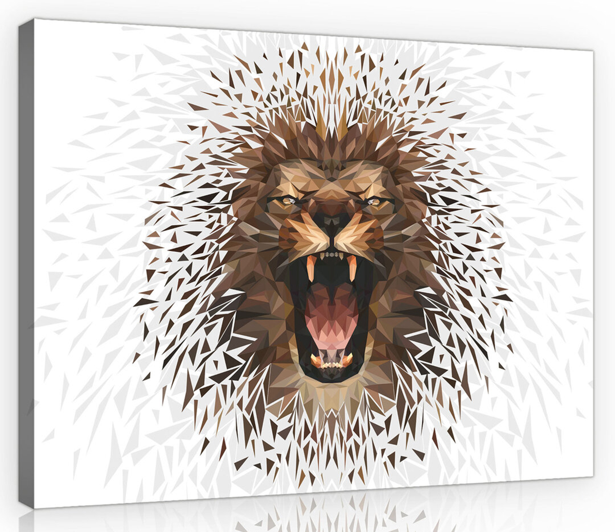 Obraz Na Plátně Canvas 100x75 Lev Řev Grafika