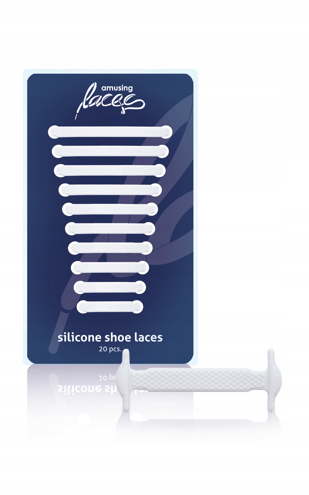 

Sznurówki silikonowe bez wiązania Amusing Laces