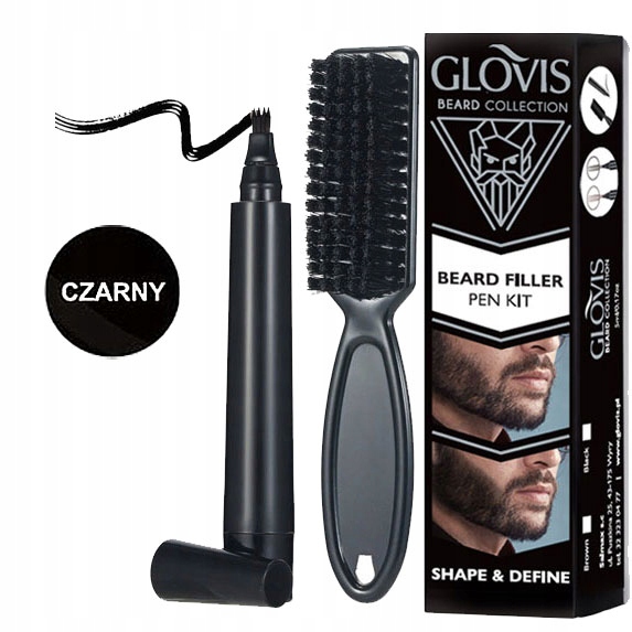 

Glovis Filler Zagęszczający Brodę Czarny