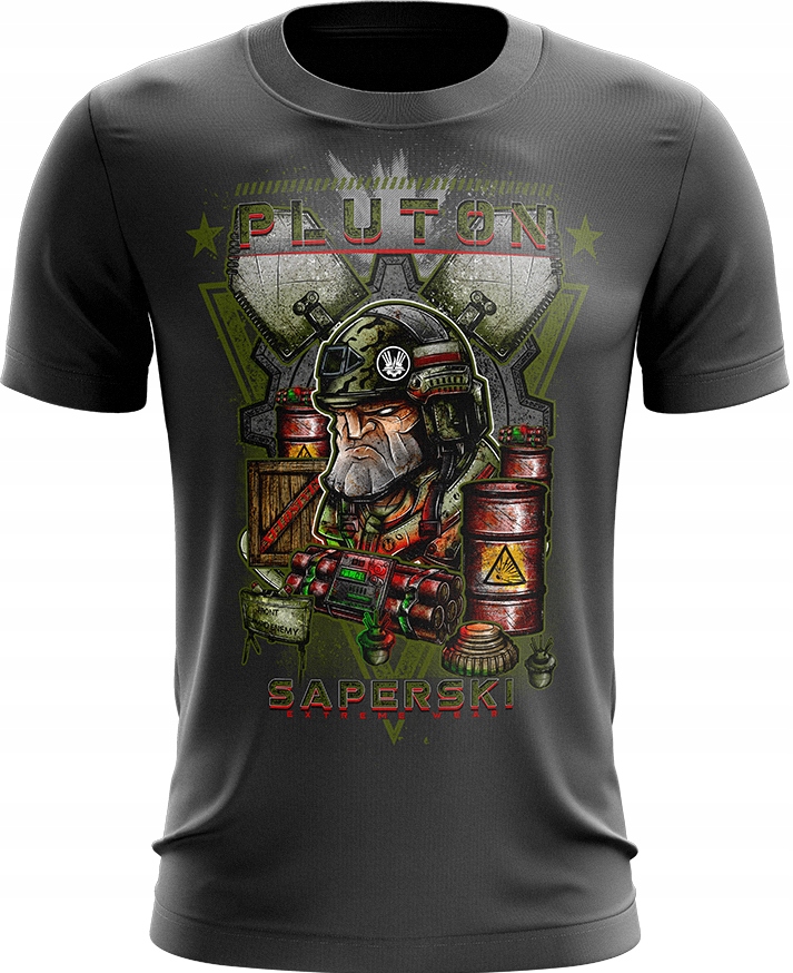 

Saper Pluton Saperski t-shirt koszulka r. XL