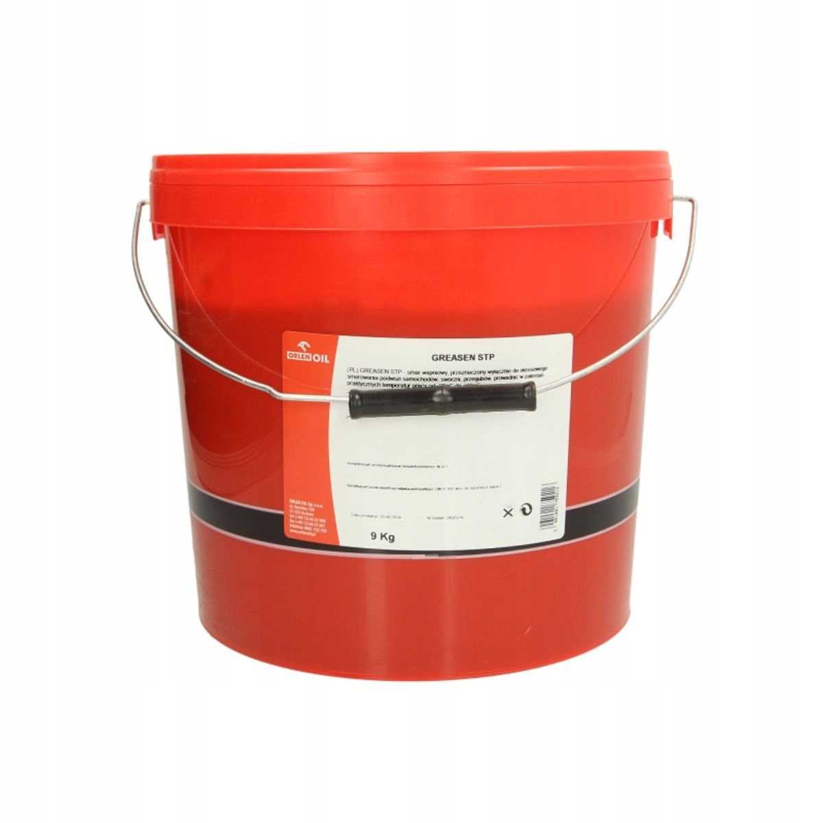 Smar Orlen Greasen 9kg miękki wapniowy lepkość 85mm2/s do podwozi