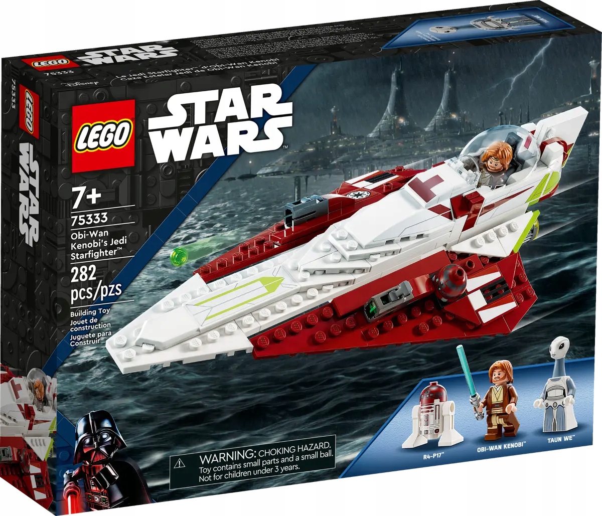 Lego Star Wars Stíhačka Jedi Obi-wana Kenobieho Sada Kostek 75333