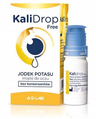 

Kalidrop Free+ Krople do oczu z jodkiem potasu