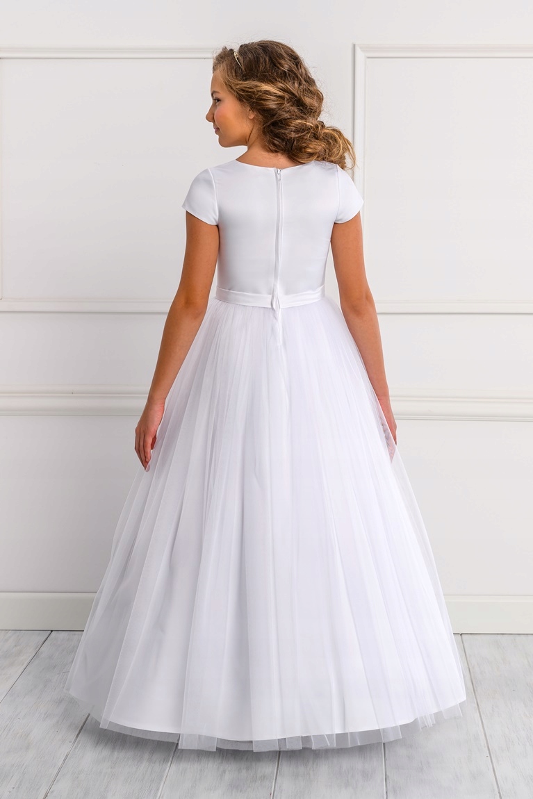 Sukienka komunijna do komunii alba rozmiary 128-152 Rozmiar 146