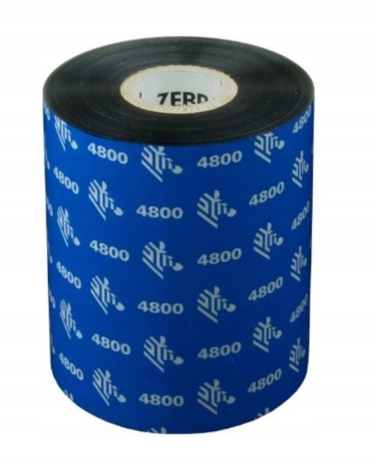 Taśma żywiczna Zebra 4800 Resin 110mm x 450m fi25