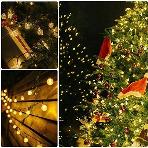 22M GIRLANDA LAMPKI SOLARNE OGRODOWE 200 LED KULE NA TARAS BALKON OZDOBA Rodzaj lampa wisząca