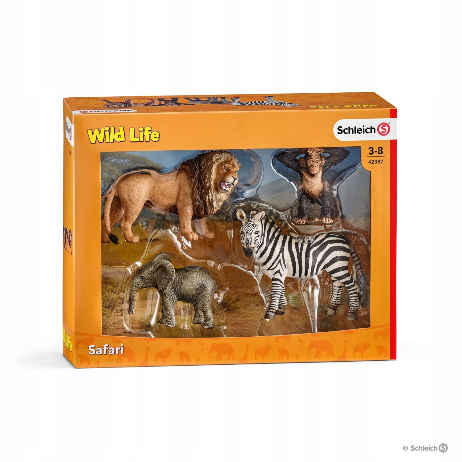 

Schleich 42387 Dzikie zwierzęta zestaw startowy