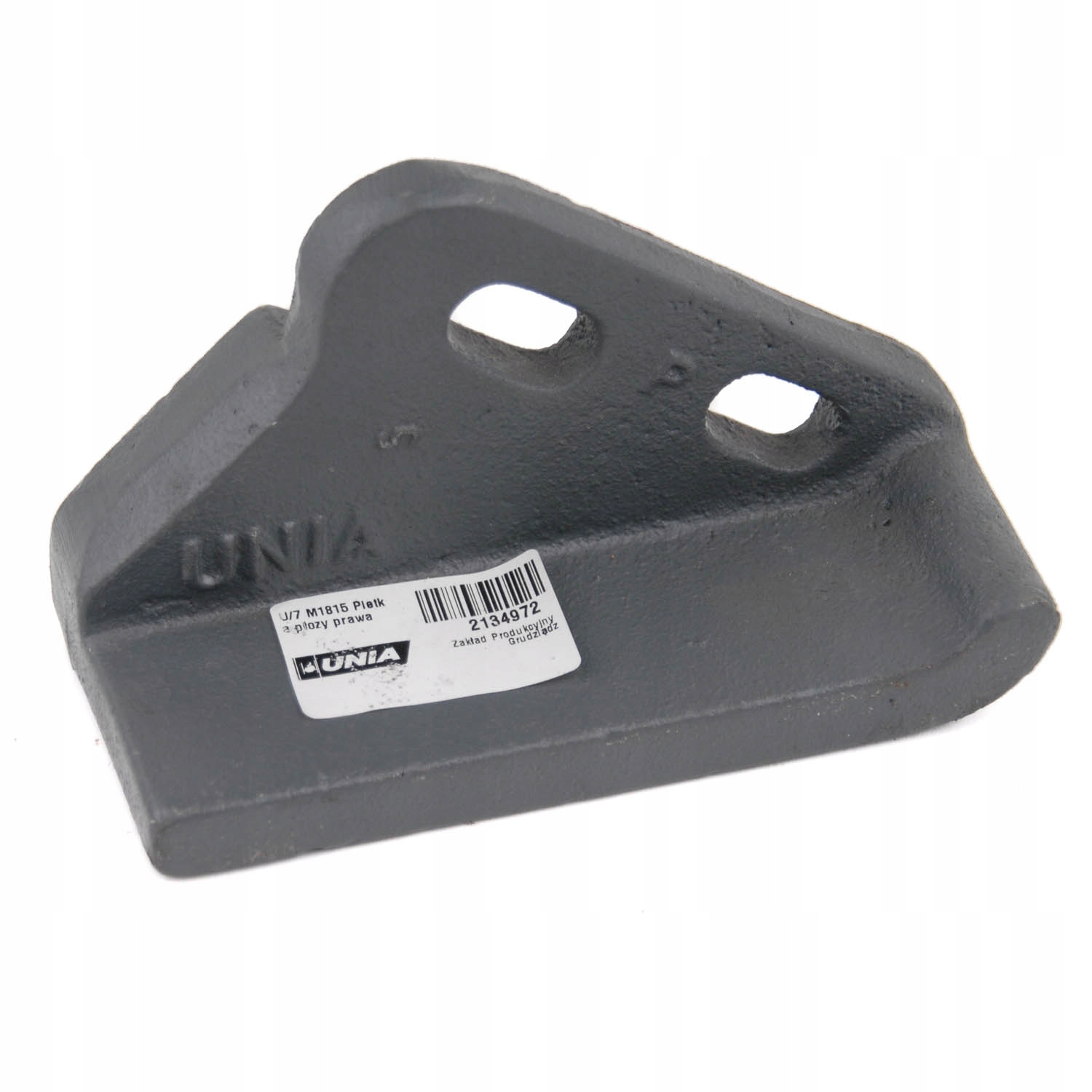 

Piętka płozy prawa pługa U/7 Unia N-BN-69/1924-26