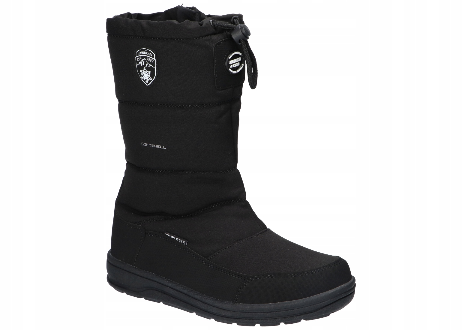 American Club SN57 Zateplené Sněhule Kozačky Kotníkové Boty Dámské Zimní Boty 40