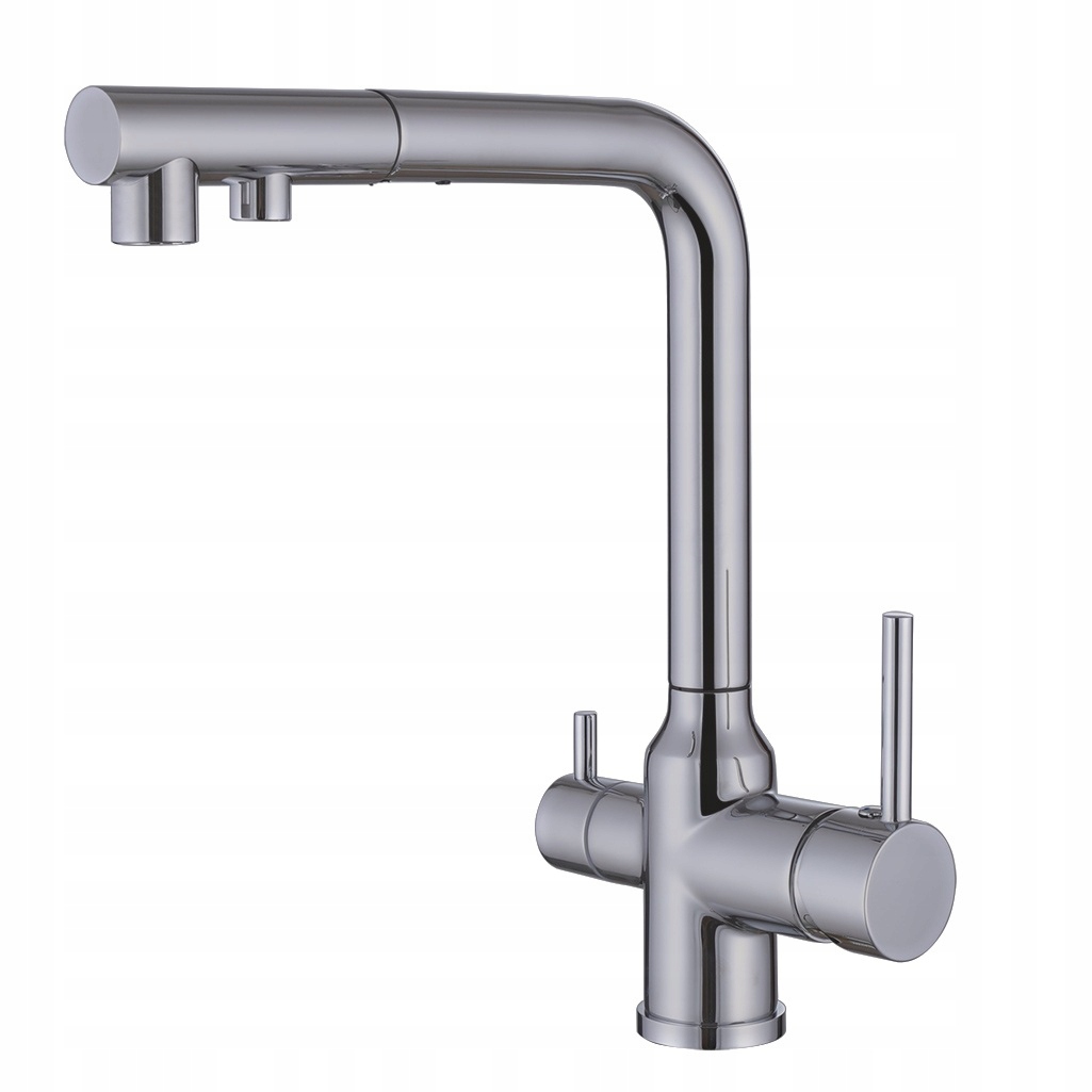 Trojcestná batéria LiVra Inox Oceľ IX Oceľová Ww výtoková