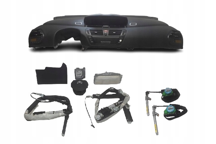 CITROEN C4 PICASSO 06- KONSOLA PODUSZKI KURTYNY PASY SENSOR 9664217980