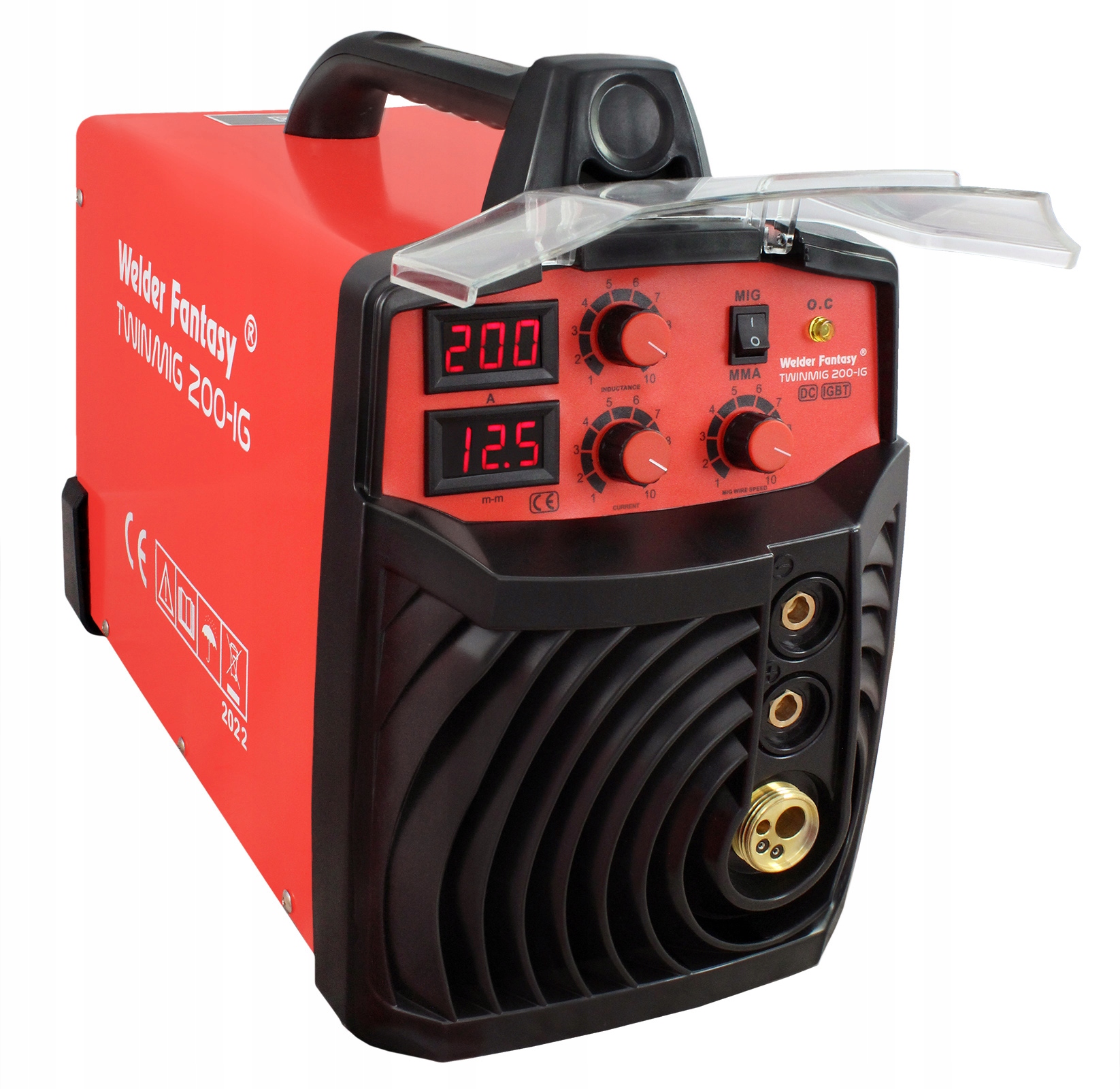 Migomat spawarka TWINMIG 200 MIG MMA maska 700S Marka Welder Fantasy