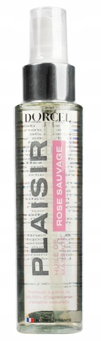 Luxusní masážní olej s vůní růže Plaisir Wild Rose 100 ml