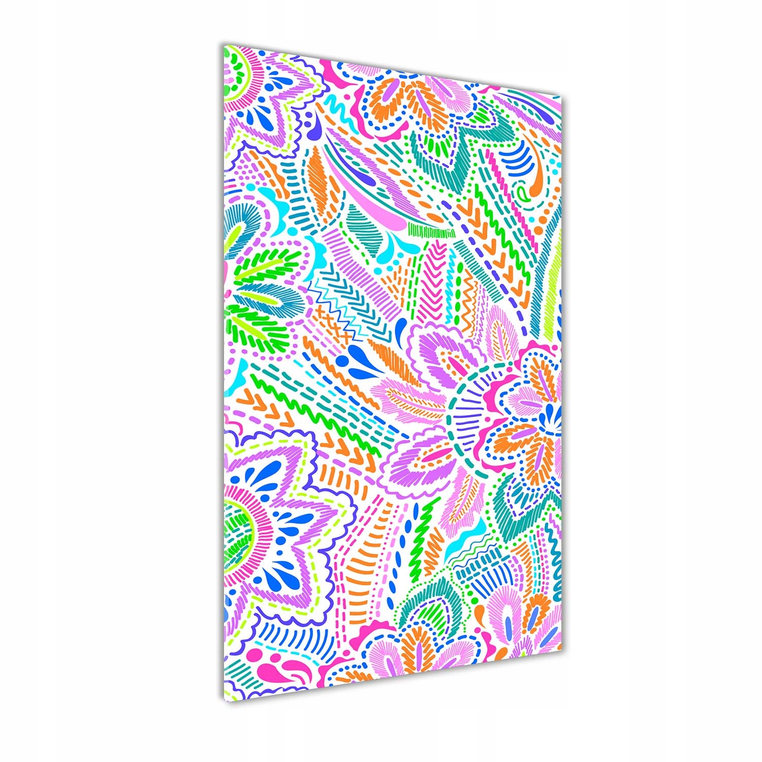 

Foto obraz akryl do salonu Kwiecisty wzór 60x120cm