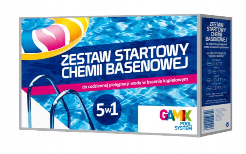 

Zestaw Startowy 5w1 Chemia Do Basenu Bestway Intex
