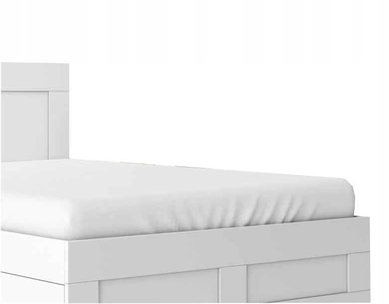 Prześcieradło satynowe z gumką 140x200 Białe 100% BAWEŁNA