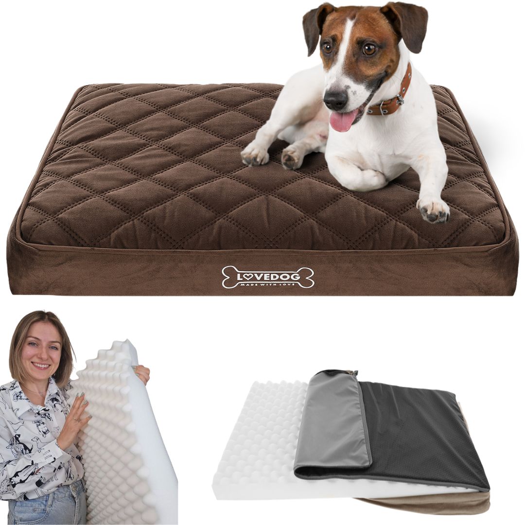 Legowisko Ortopedyczne Materac dla psa Pik M 70x55 Wodoodporne Posłanie