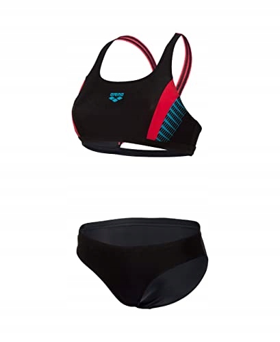 Sportovní bikiny Arena Threefold R Feel, vel., černé