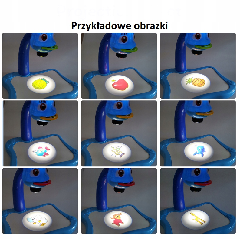 PROJEKTOR DO RYSOWANIA DLA DZIECI RZUTNIK DO NAUKI Szerokość produktu 14.5 cm