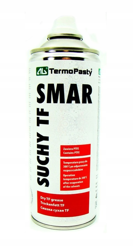 

Kontakt Tf suchy 400ml smar Ptfe na bazie teflonu