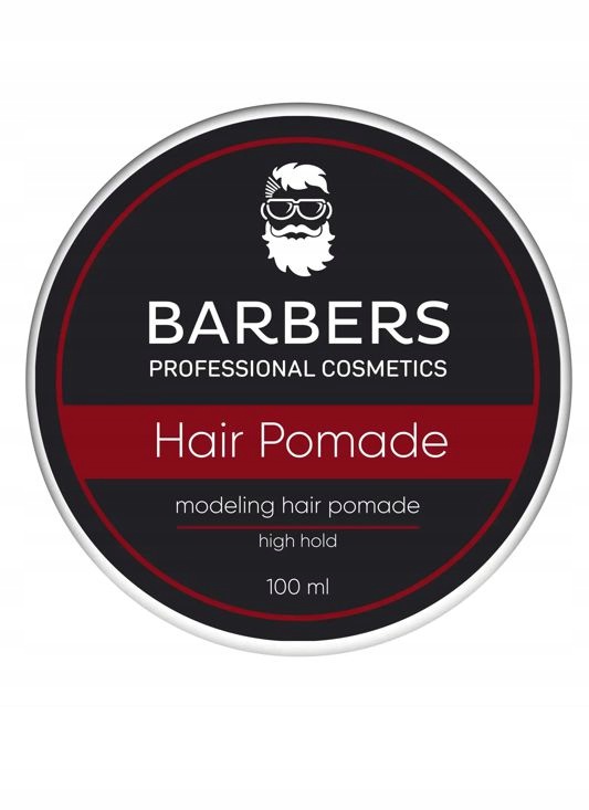 Barbers High Hold Pomáda na vlasy Silná fixace 100 ml