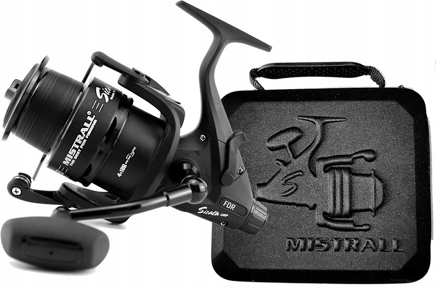 Kołowrotek Mistrall Sicata Carp & Feeder Frd 40 Wolny Bieg Futerał