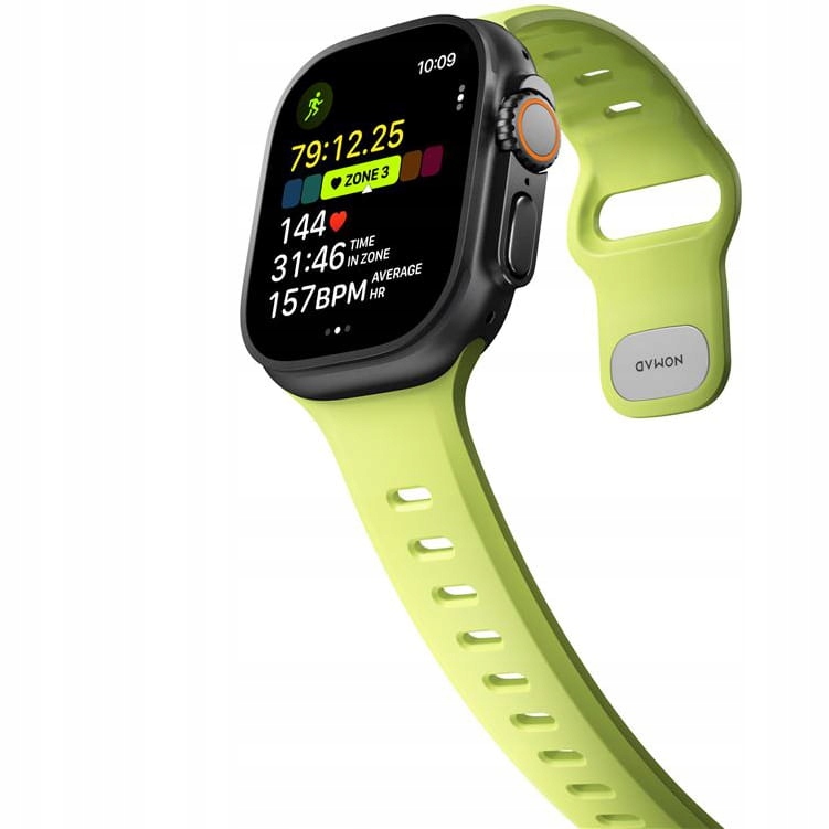 Pásik Nomad pre Apple Watch 4/5/6/7/8/9/SE 44/45 mm, elastický športový Kmf