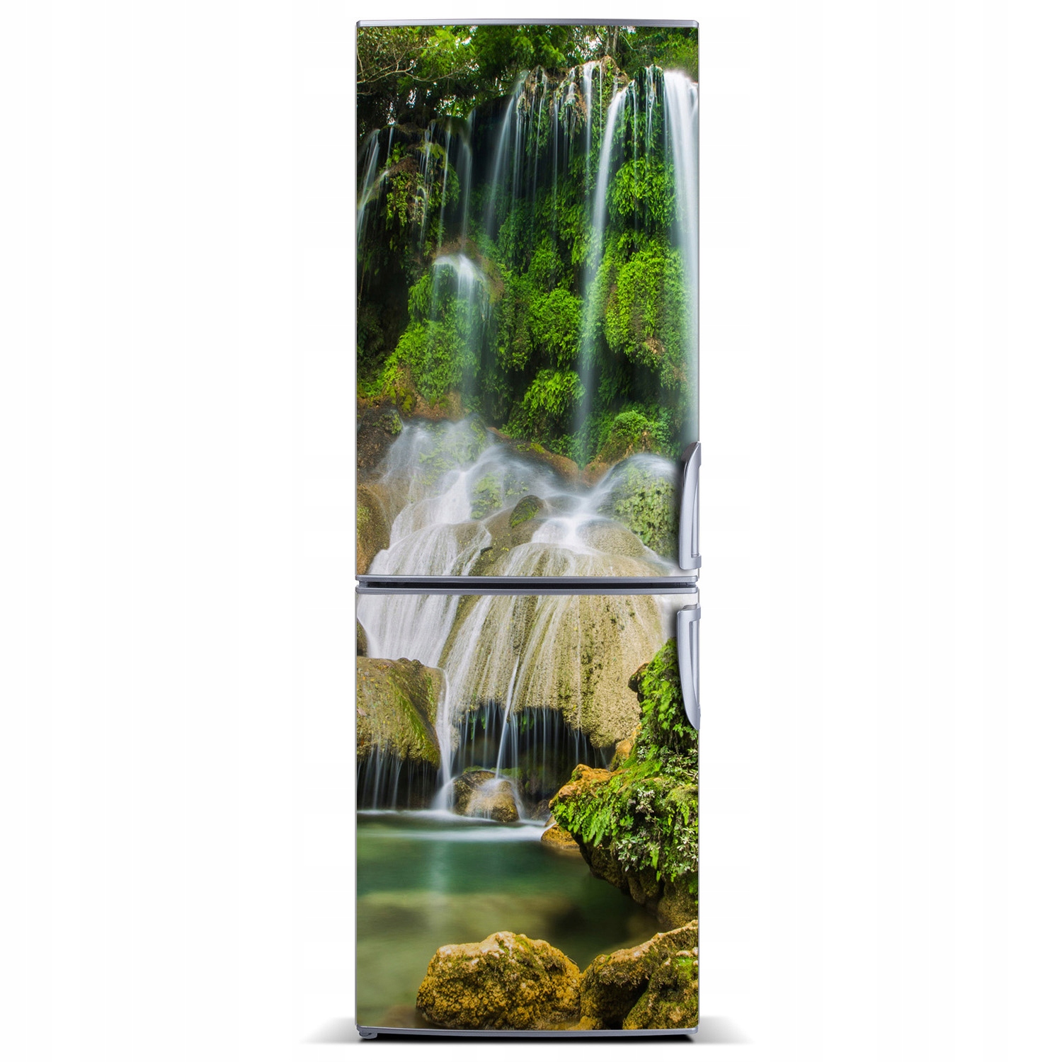 

Magnes na lodówkę Wodospad w dżungli 60x180