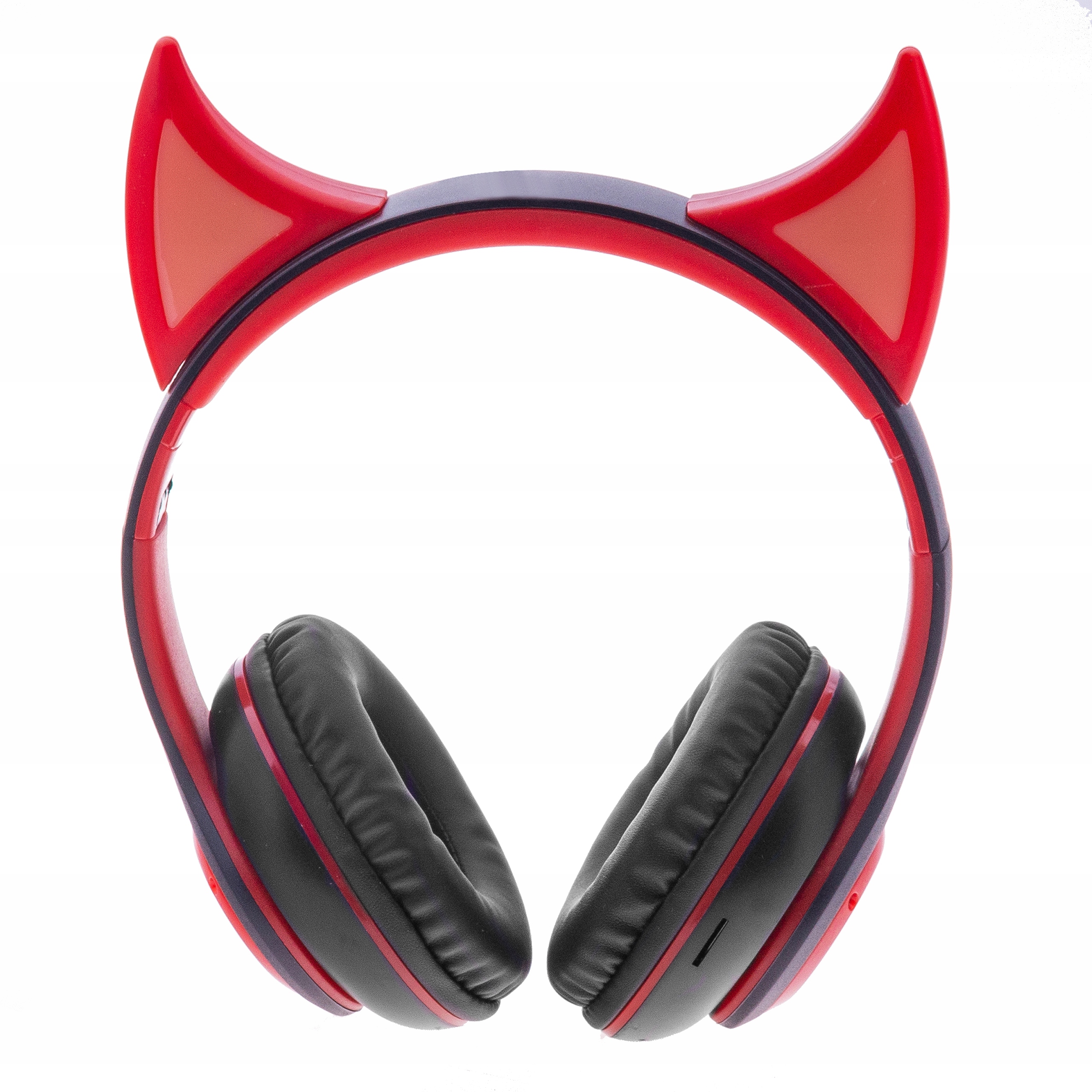 SŁUCHAWKI BEZPRZEWODOWE GAMINGOWE BLUETOOTH LED RGB ŚWIECĄCE ROGI DEVIL EAN (GTIN) 5904708504097
