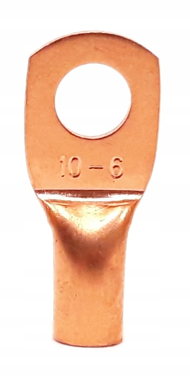 

Końcówka kablowa oczkowa miedziana M6 10mm2
